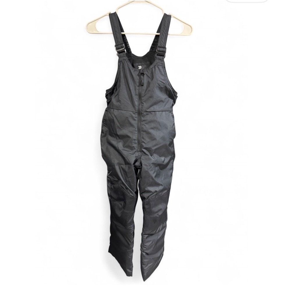 Kids Size Small All in motion Black Snow Bib Overalls